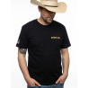 The Outlaw - Sunset Skeleton Gunslinger Western Tee | Americana