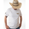 Backroads Drifters Heritage Western T-Shirt | Premium White