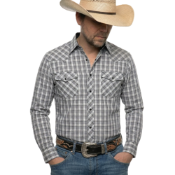 The Blackwood | Studded Floral Leather Western Belt - Black | Americana