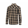 The Cimarron – Rustic Brown Plaid Western Shirt | Americana