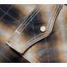 The Cimarron – Rustic Brown Plaid Western Shirt | Americana
