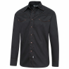 The Midnight Rider | Retro Black Western Pearl Snap Shirt | Americana